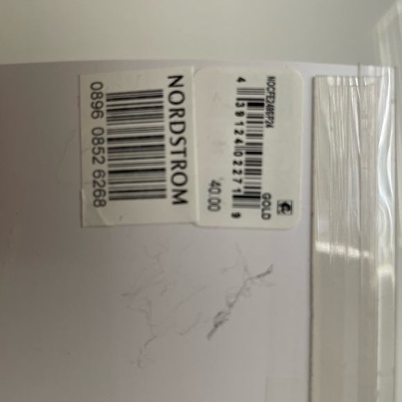 Nordstrom Gold Sculptural Drop Earrings - Picture 5 of 5